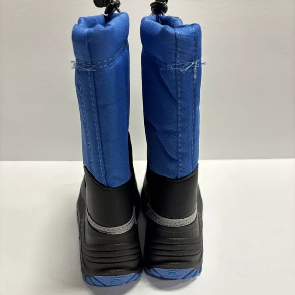 Kamik Kids’ Rocket, Blue Winter Boots, Girls’ Size 13 M - Picture 4 of 6